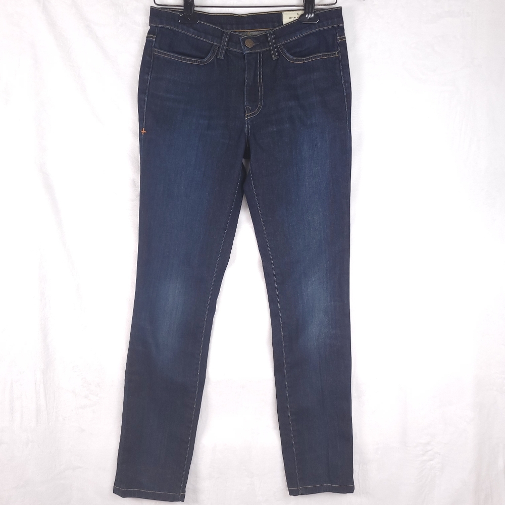 Imogene + Willie Lucy Skinny Low Rise Blue Denim Jeans 27